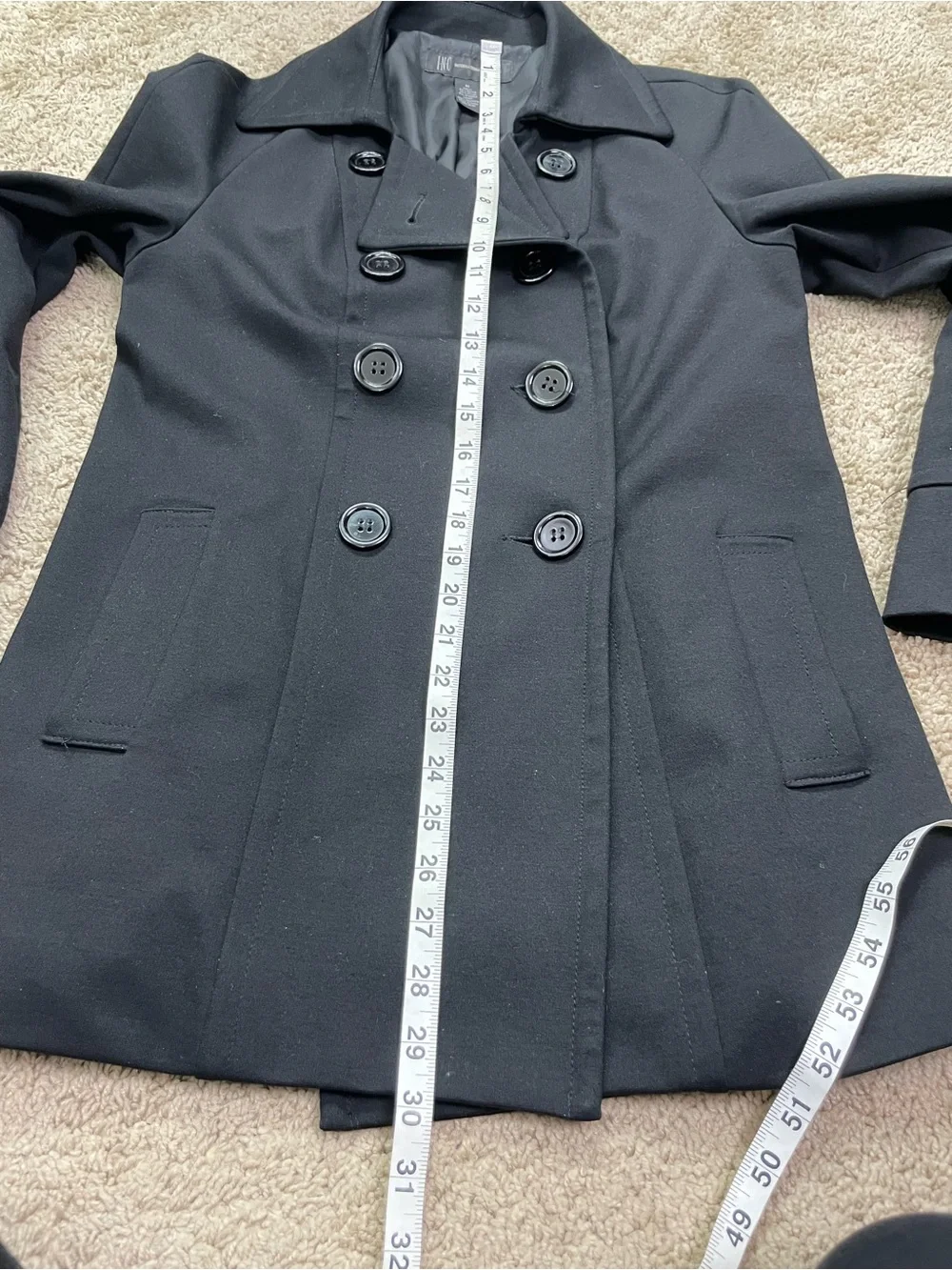 INC International Concepts double breasted